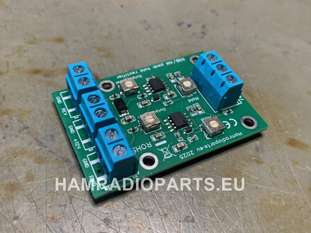 SSB peak &amp; hold rectifier board