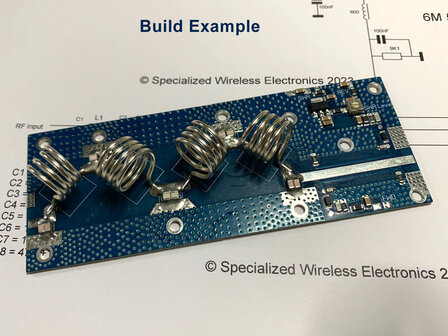 LPF Kit 300W 6M 50MHz
