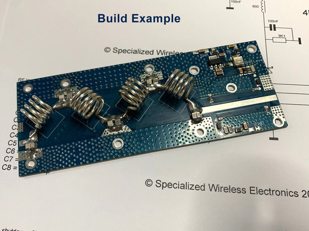 4M 70MHz low pass filter kit 300W