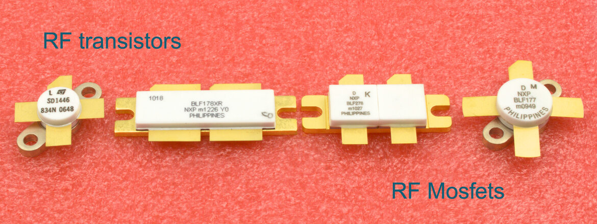 High frequency transistors
